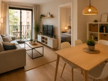 ¿Tienes un piso para alquilar y quieres amueblarlo? Guía práctica para no gastar de más